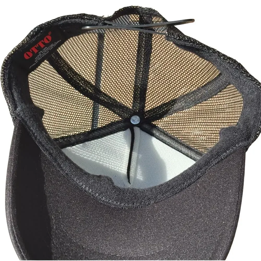 Black Surf Camp Men's Hat
